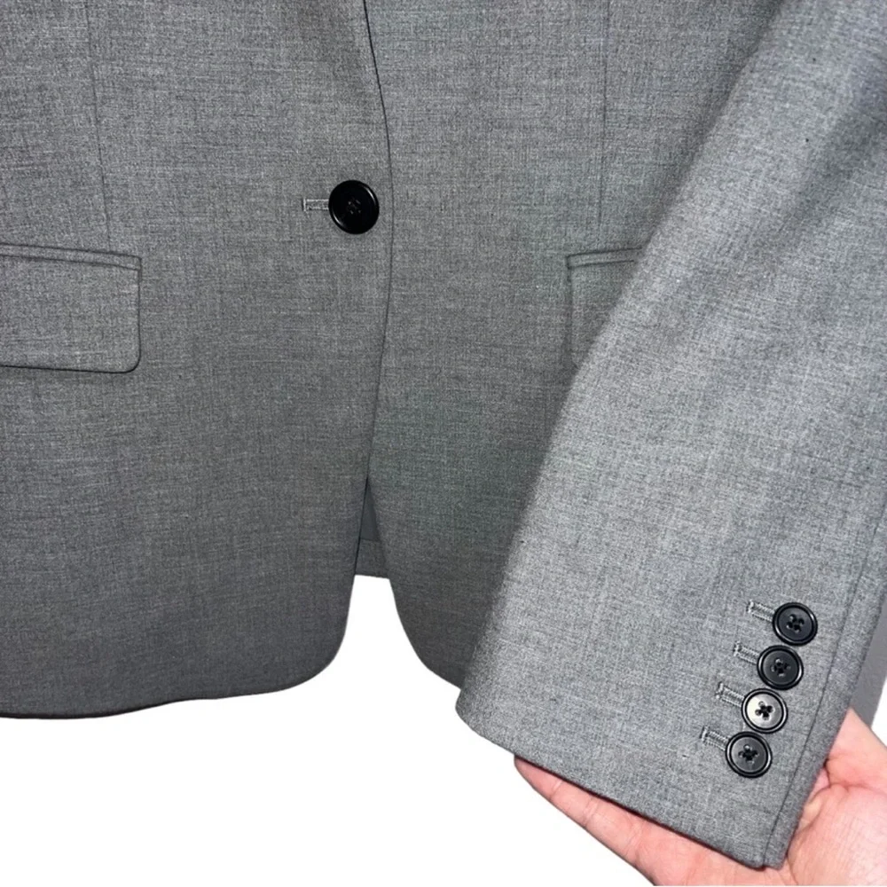 J. Crew Regent Blazer in Four season stretch in grey - Picture 7 of 10